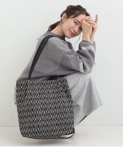 【インド製】ジャガードトートバッグ