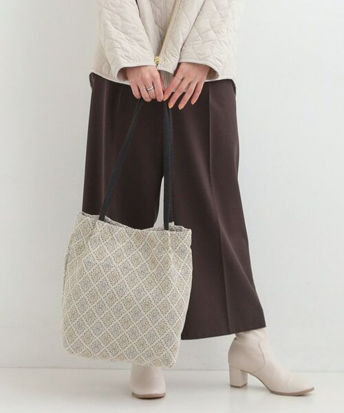 SHOO・LA・RUE / シューラルー トートバッグ | 【インド製】ジャガードトートバッグ | 詳細3