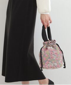 SHOO・LA・RUE / シューラルー トートバッグ | 【インド製】ジャガード巾着バッグ