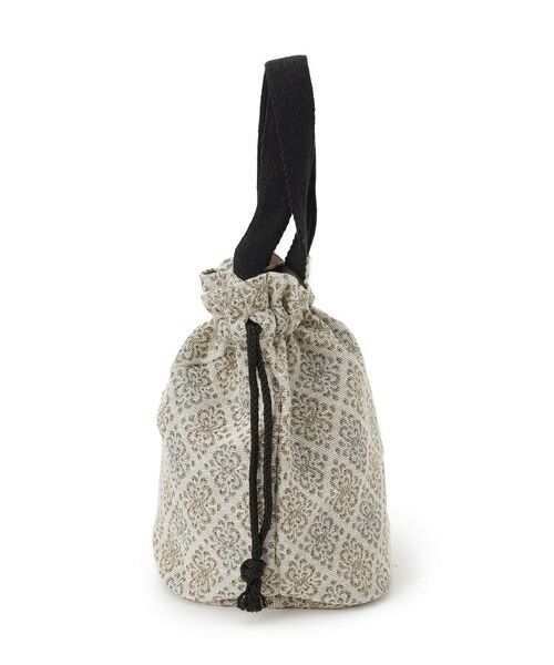 SHOO・LA・RUE / シューラルー トートバッグ | 【インド製】ジャガード巾着バッグ | 詳細13