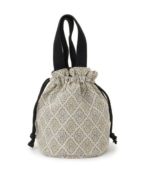 SHOO・LA・RUE / シューラルー トートバッグ | 【インド製】ジャガード巾着バッグ | 詳細14