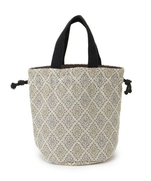 SHOO・LA・RUE / シューラルー トートバッグ | 【インド製】ジャガード巾着バッグ | 詳細15