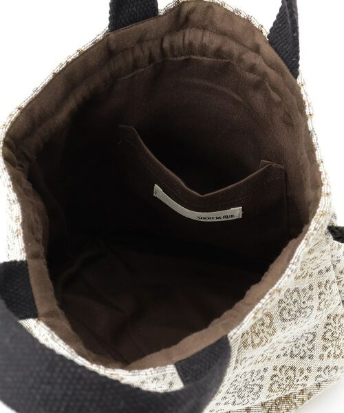 SHOO・LA・RUE / シューラルー トートバッグ | 【インド製】ジャガード巾着バッグ | 詳細22