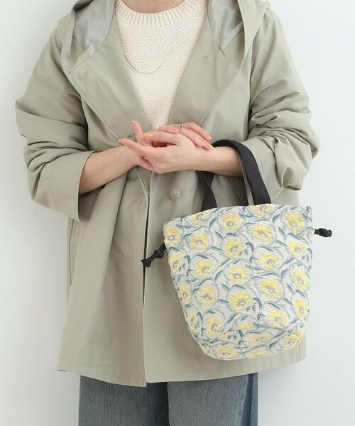 SHOO・LA・RUE / シューラルー トートバッグ | 【インド製】ジャガード巾着バッグ | 詳細3