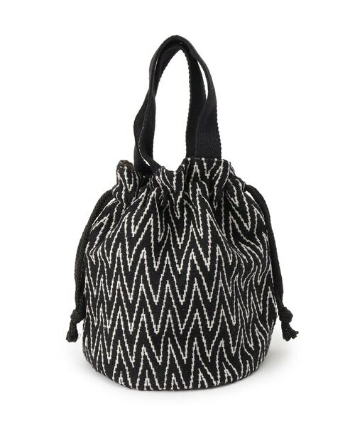 SHOO・LA・RUE / シューラルー トートバッグ | 【インド製】ジャガード巾着バッグ | 詳細9