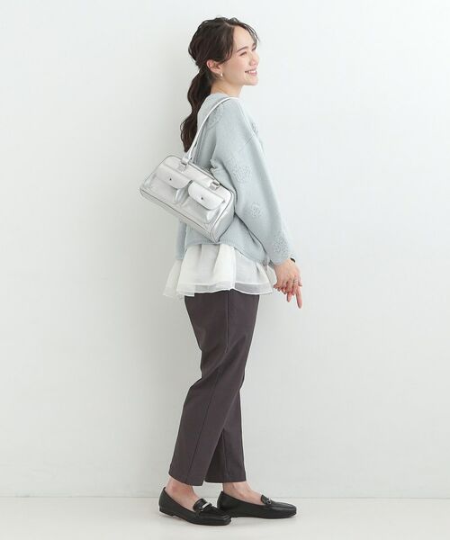 SHOO・LA・RUE / シューラルー ボストンバッグ | フラップポケット横長ボストンバッグ | 詳細4