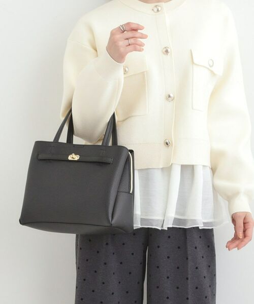 SHOO・LA・RUE / シューラルー トートバッグ | 金具ベルトトートバッグ | 詳細1