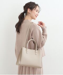 SHOO・LA・RUE / シューラルー トートバッグ | 一枚革風三層トートバッグ