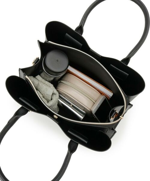 SHOO・LA・RUE / シューラルー トートバッグ | 一枚革風三層トートバッグ | 詳細16