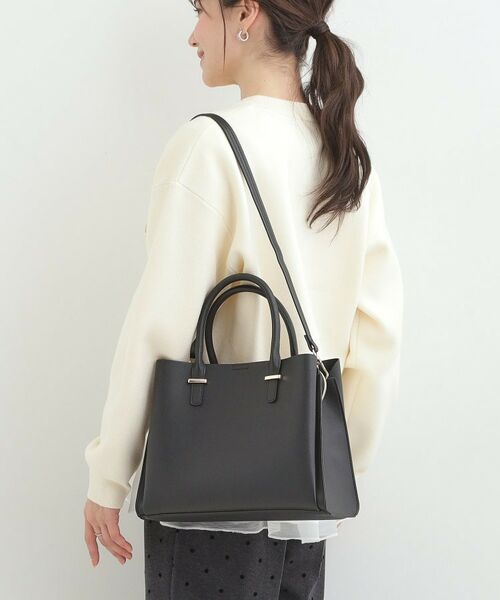 SHOO・LA・RUE / シューラルー トートバッグ | 一枚革風三層トートバッグ | 詳細3