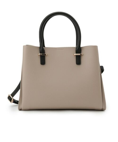 SHOO・LA・RUE / シューラルー トートバッグ | 一枚革風三層トートバッグ | 詳細8