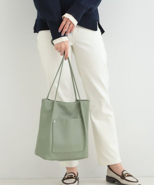 SHOO・LA・RUE / シューラルー トートバッグ | つまみハンドルトートバッグ(ミントグリーン(021))