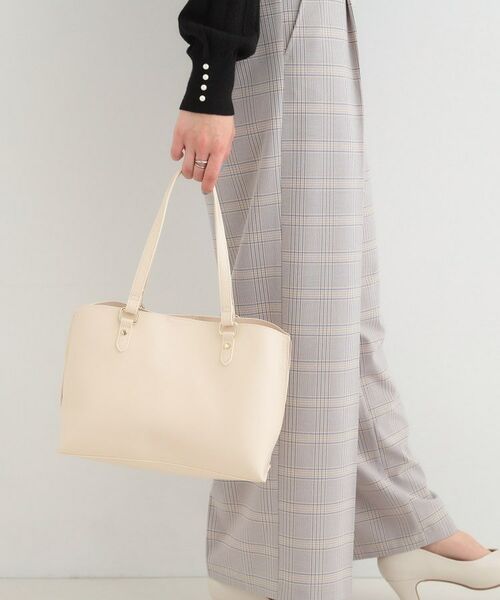 SHOO・LA・RUE / シューラルー トートバッグ | サイド配色トートバッグ | 詳細1