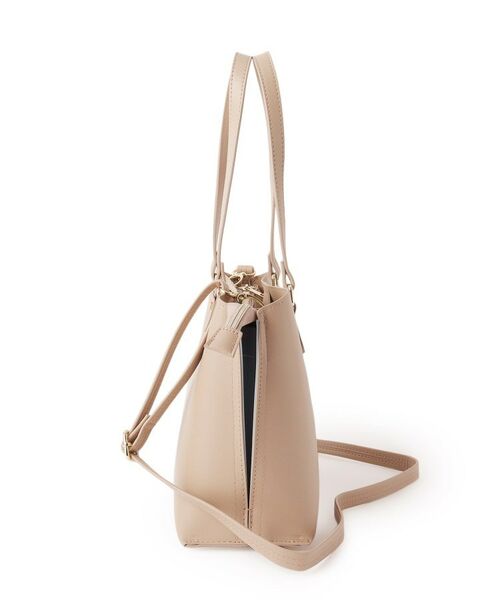 SHOO・LA・RUE / シューラルー トートバッグ | サイド配色トートバッグ | 詳細10