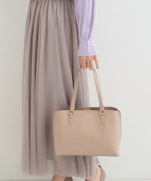 SHOO・LA・RUE / シューラルー トートバッグ | サイド配色トートバッグ | 詳細5