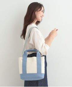 SHOO・LA・RUE / シューラルー トートバッグ | 配色キャンバストートバッグ