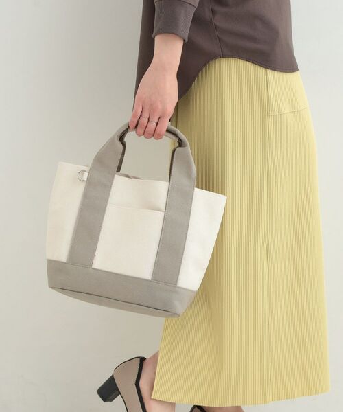 SHOO・LA・RUE / シューラルー トートバッグ | 配色キャンバストートバッグ | 詳細1