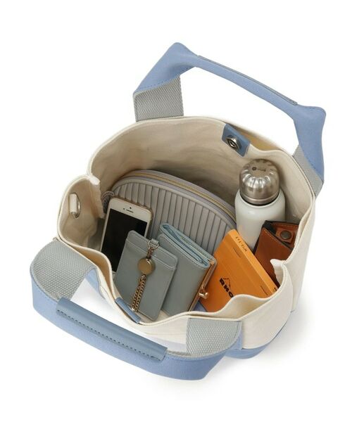 SHOO・LA・RUE / シューラルー トートバッグ | 配色キャンバストートバッグ | 詳細16