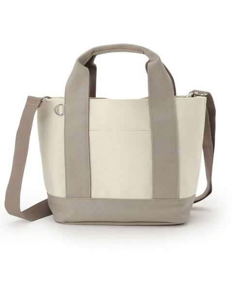 SHOO・LA・RUE / シューラルー トートバッグ | 配色キャンバストートバッグ | 詳細7