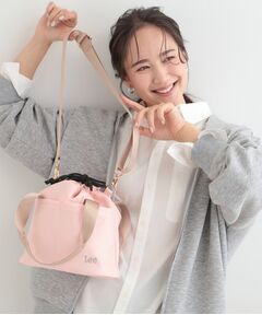 SHOO・LA・RUE / シューラルー ショルダーバッグ | 【Lee別注／撥水】巾着ショルダーバッグ