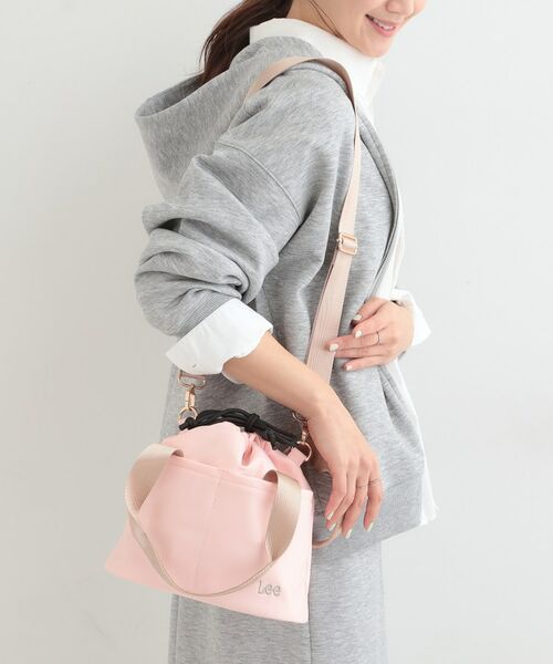 SHOO・LA・RUE / シューラルー ショルダーバッグ | 【Lee別注／撥水】巾着ショルダーバッグ | 詳細11