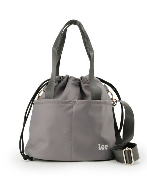 SHOO・LA・RUE / シューラルー ショルダーバッグ | 【Lee別注／撥水】巾着ショルダーバッグ | 詳細13