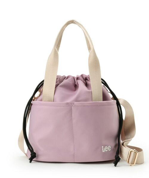 SHOO・LA・RUE / シューラルー ショルダーバッグ | 【Lee別注／撥水】巾着ショルダーバッグ | 詳細15