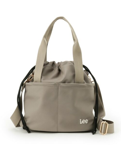 SHOO・LA・RUE / シューラルー ショルダーバッグ | 【Lee別注／撥水】巾着ショルダーバッグ | 詳細18