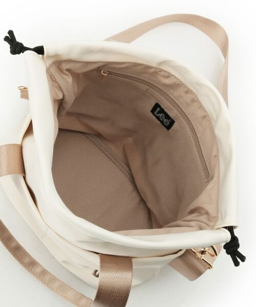 SHOO・LA・RUE / シューラルー ショルダーバッグ | 【Lee別注／撥水】巾着ショルダーバッグ | 詳細25