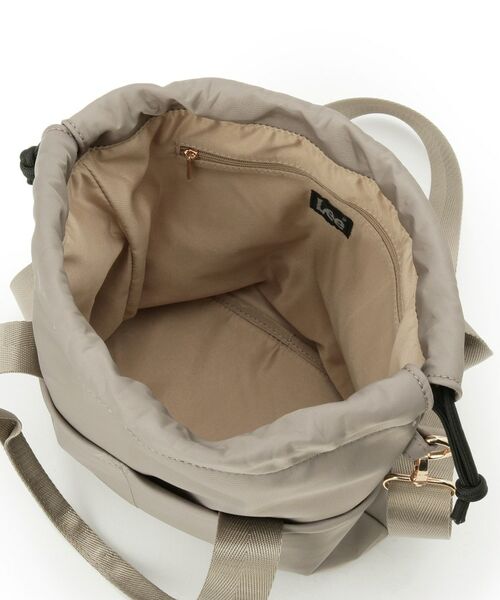 SHOO・LA・RUE / シューラルー ショルダーバッグ | 【Lee別注／撥水】巾着ショルダーバッグ | 詳細27