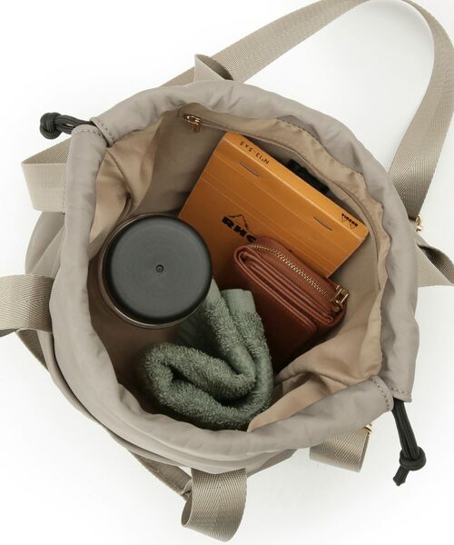 SHOO・LA・RUE / シューラルー ショルダーバッグ | 【Lee別注／撥水】巾着ショルダーバッグ | 詳細28