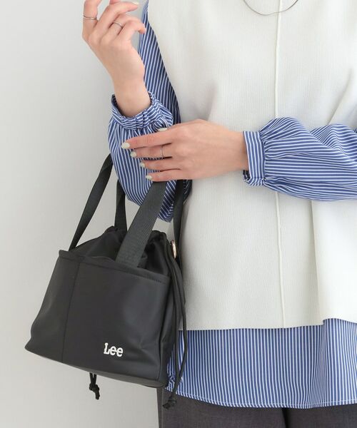 SHOO・LA・RUE / シューラルー ショルダーバッグ | 【Lee別注／撥水】巾着ショルダーバッグ | 詳細3