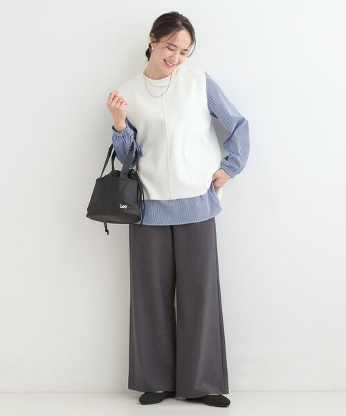 SHOO・LA・RUE / シューラルー ショルダーバッグ | 【Lee別注／撥水】巾着ショルダーバッグ | 詳細4