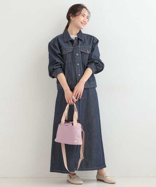 SHOO・LA・RUE / シューラルー ショルダーバッグ | 【Lee別注／撥水】巾着ショルダーバッグ | 詳細8