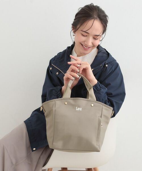 SHOO・LA・RUE / シューラルー トートバッグ | 【Lee別注／撥水】6ポケットトートバッグ（グレージュ(050)）