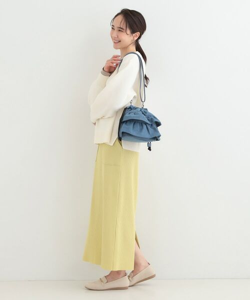 SHOO・LA・RUE / シューラルー ショルダーバッグ | デニム巾着ショルダーバッグ | 詳細2