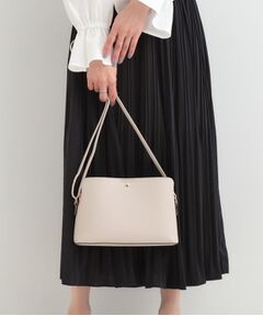 SHOO・LA・RUE / シューラルー ショルダーバッグ | 一枚革風3層ショルダーバッグ