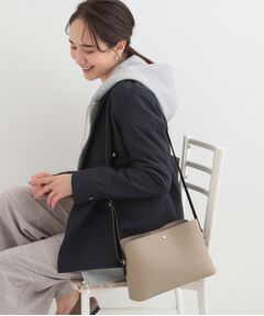 SHOO・LA・RUE / シューラルー ショルダーバッグ | 一枚革風3層ショルダーバッグ