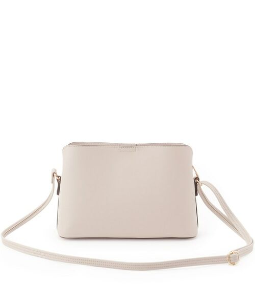 SHOO・LA・RUE / シューラルー ショルダーバッグ | 一枚革風3層ショルダーバッグ | 詳細11