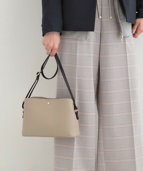 SHOO・LA・RUE / シューラルー ショルダーバッグ | 一枚革風3層ショルダーバッグ | 詳細3