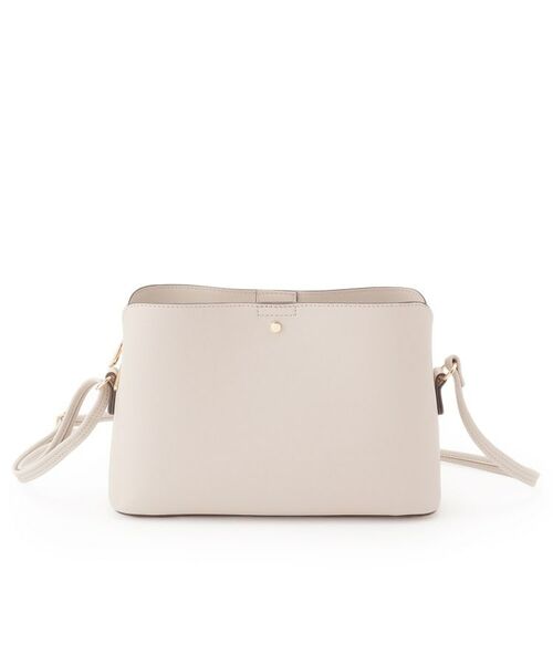 SHOO・LA・RUE / シューラルー ショルダーバッグ | 一枚革風3層ショルダーバッグ | 詳細9