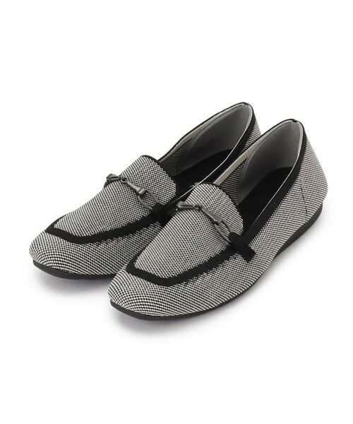 SHOO・LA・RUE / シューラルー フラットシューズ | 【洗える】ニットローファー（ベージュ(152)）