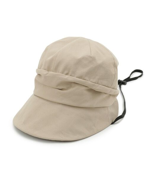 SHOO・LA・RUE / シューラルー ハンチング・キャスケット・ベレー帽 | 顔回りすっぽりキャスケット（ベージュ(052)）