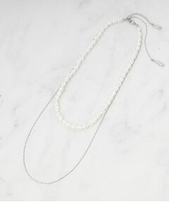 SHOO・LA・RUE / シューラルー ネックレス・ペンダント・チョーカー | 【3WAY】フェイクパールネックレス