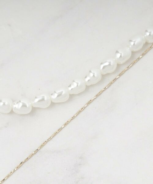 SHOO・LA・RUE / シューラルー ネックレス・ペンダント・チョーカー | 【3WAY】フェイクパールネックレス | 詳細6