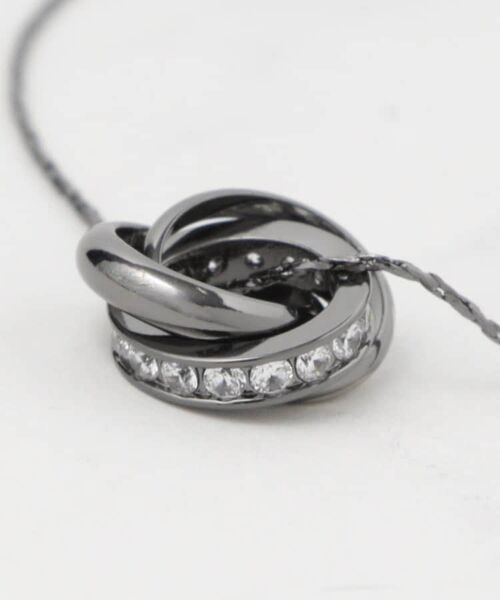 SHOO・LA・RUE / シューラルー ネックレス・ペンダント・チョーカー | 【2WAY】キラキラリングネックレス | 詳細4