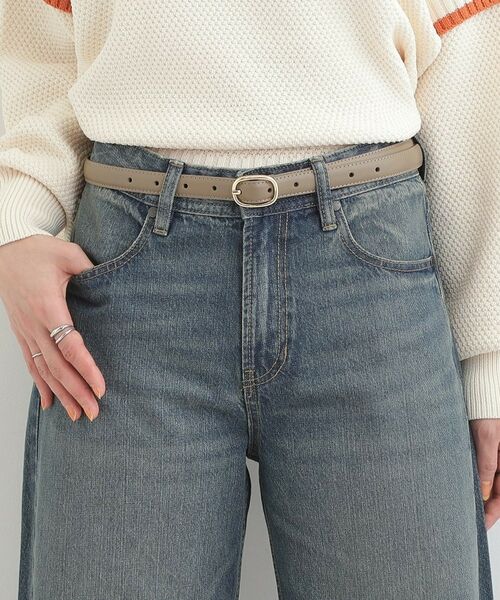 SHOO・LA・RUE / シューラルー ベルト・サスペンダー | シンプル牛革ベルト（2cm巾） | 詳細5