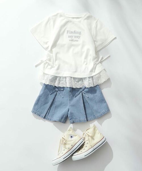 SHOO・LA・RUE / シューラルー デニムパンツ | 【100-150cm】デニムスカパン | 詳細10