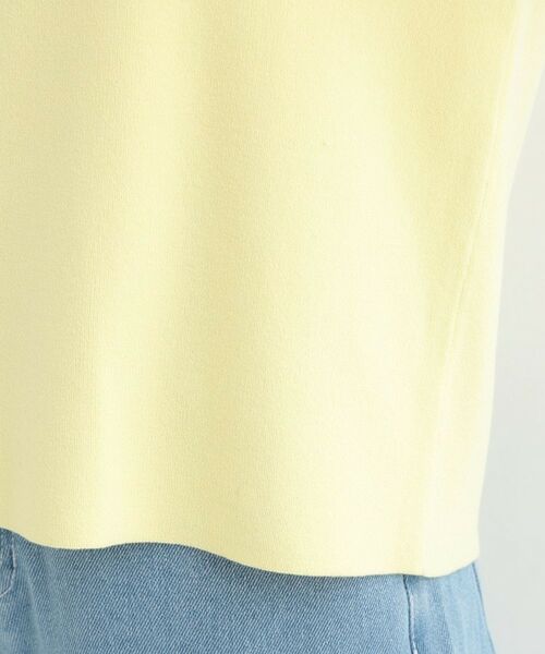 SHOO・LA・RUE / シューラルー ニット・セーター | 【洗濯機可/S-LL/アンサンブル可】すっきりと好印象 配色クルーネックニット | 詳細24