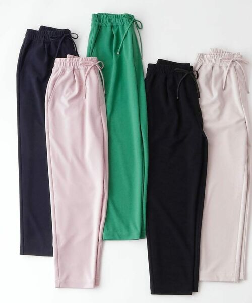 SHOO・LA・RUE / シューラルー パンツ | 【SS-LL/洗濯後しわになりにくい】スマートに見えるイージーテーパードパンツ | 詳細30